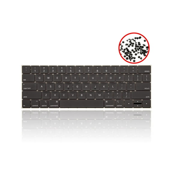 Replacement US English Keyboard With Backlight And Screws For Apple MacBook Pro 13" (A1989 / Late 2018 / Early 2019)