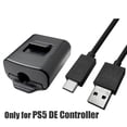 thumbnail image 1 of Replacement USB-C Cable & Locking Connector Kit for PS5 for DualSense Edge Controller, 9.2FT Braided Charging Camera Cord with Anti-Unplug Lock, 1 of 5