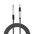 thumbnail image 1 of Replacement Upgrade Cable for Audio Technica ATH-M40x, ATH-M50x, ATH-M60x, ATH-M70x Headphones Pure Copper Woven Cable (1.8m/5.9feet), 1 of 5