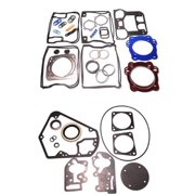 Replacement Upper or Top End & Base Full Gasket set Kit compatible with 1984-91 Harley Evo 1340 Big Twin engines in Standard Bore