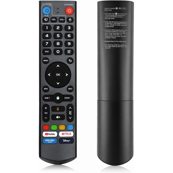 Replacement V3 Pro Voice Remote Control Compatible with vSeeBox V5 Pro / V3 Plus/V3 / V2 / V1 Pro/V1 Max/Elite/Max(Without Backlight Function)