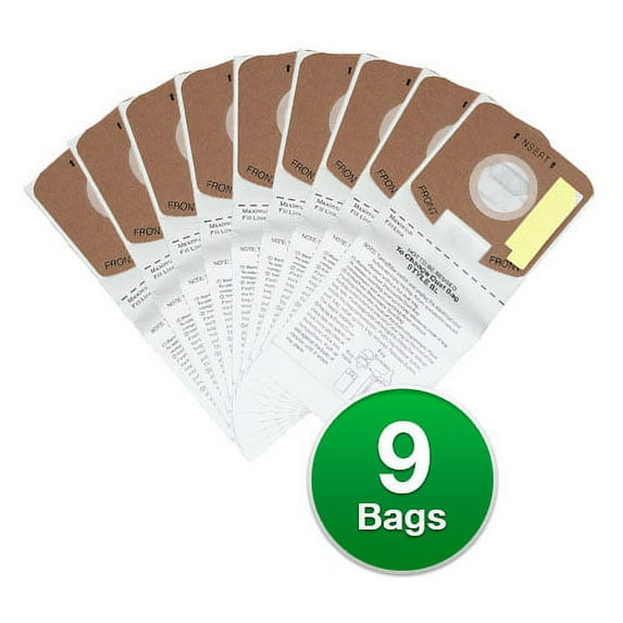 Replacement Vacuum Bag For Compatible with Sanitaire 61125A / 156 (3-Pack) Replacement Vacuum Bag
