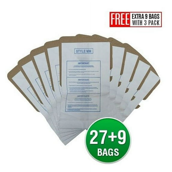 Replacement Vacuum Bag For Sanitaire 63253A / 1539 (3-Pack) Replacement Vacuum Bag