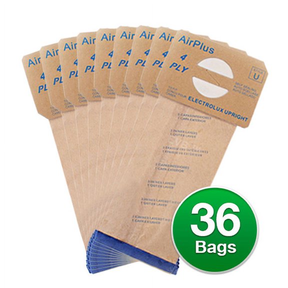 Replacement Vacuum Bag for Electrolux 43712E / 138FP (3 Pack)