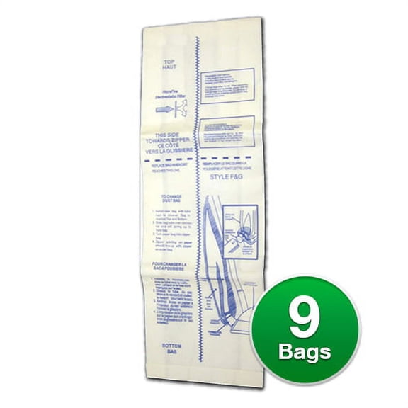 Replacement Vacuum Bag for Envirocare 57695BA-6 / Style F&G Bag Models