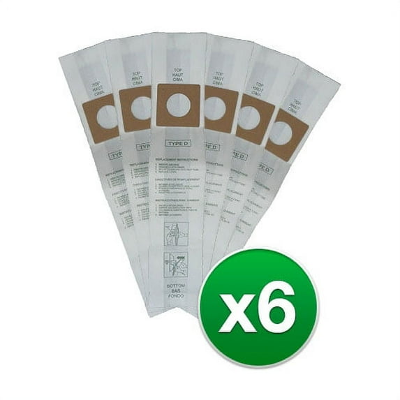 Replacement Vacuum Bag for Envirocare Upright D / 123SW (2-Pack) Replacement Vacuum Bag