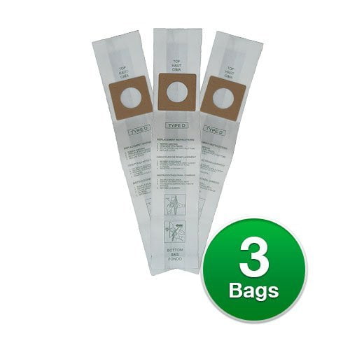 3 Replacement Vacuum Bag for Envirocare Upright D / 123SW (Single Pack) Replacement Vacuum Bag Vacuum Cleaner Bags