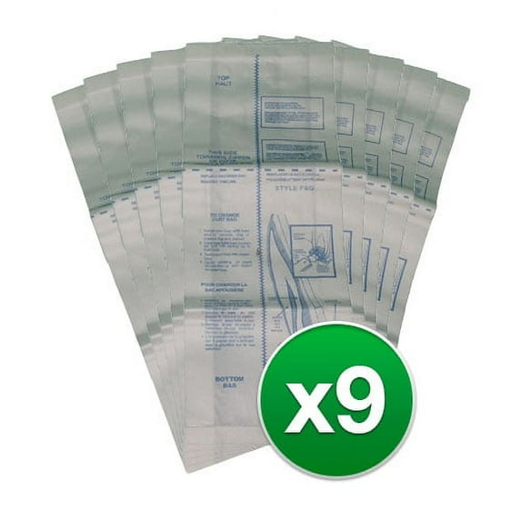 Replacement Vacuum Bag for Eureka 52320B-6 - Single Pack Replacement Vacuum Bag