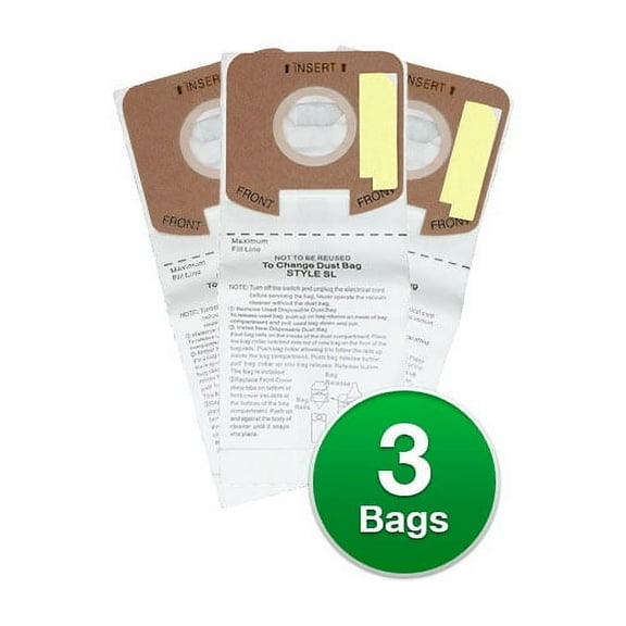 Replacement Vacuum Bag for Eureka 61125 50 / 61125 / Style SL (Single Pack)
