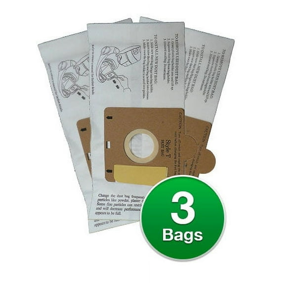Replacement Vacuum Bag for Eureka 61555A6 133 61555 Style T Canister 970 980 (1)