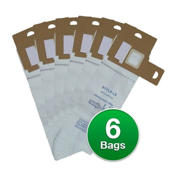 EnviroCare Replacement Vacuum Cleaner Bags Designed to Fit Eureka Sanitaire Style LS 5700 and 5800 Series Uprights 6 pk