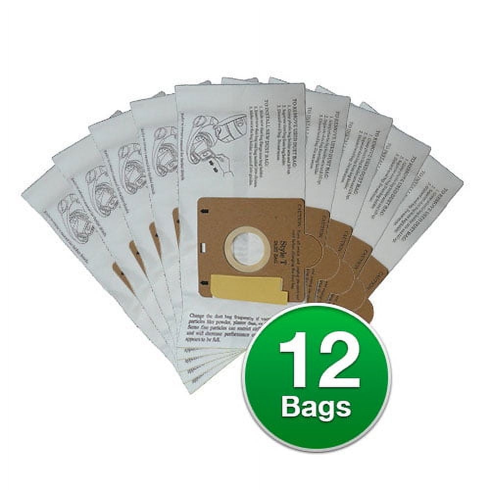 9-Pack EnviroCare 61555B 61555 Style T Microlined Canister Vacuum Bags – Fits 970 980 975, Made In USA