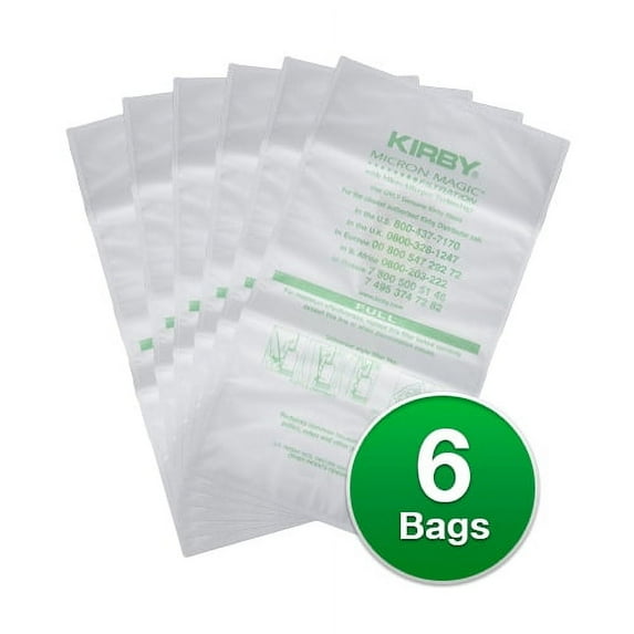 Replacement Vacuum Bag for Kirby 204811 / 205811 / Generation 4 / Sentria II(6 Bags)
