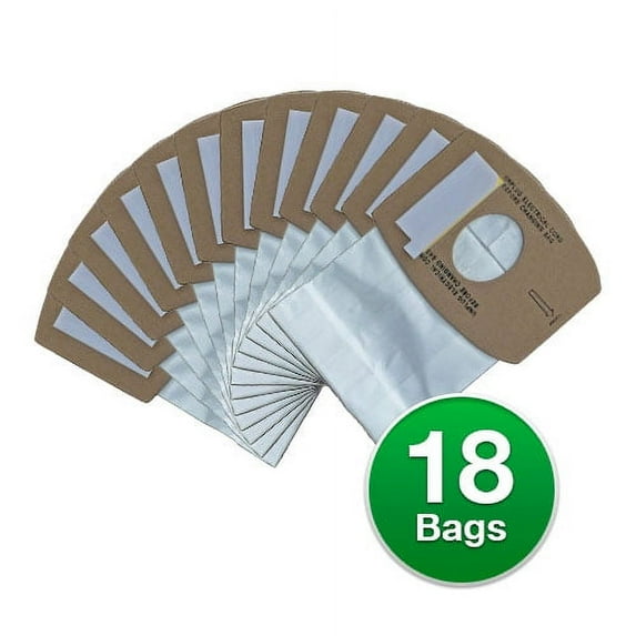 Replacement Vacuum Bag for Riccar RSQ-6 / EcoPure / SupraQuik (3 Pack)