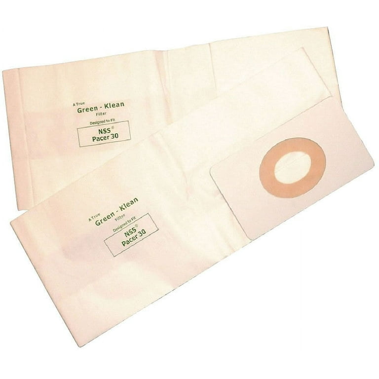 Replacement Vacuum Bags, Fits NSS Pacer 30, 3/Pack Replacement Vacuum Bags, Fits NSS Pacer 30, 3/Pack