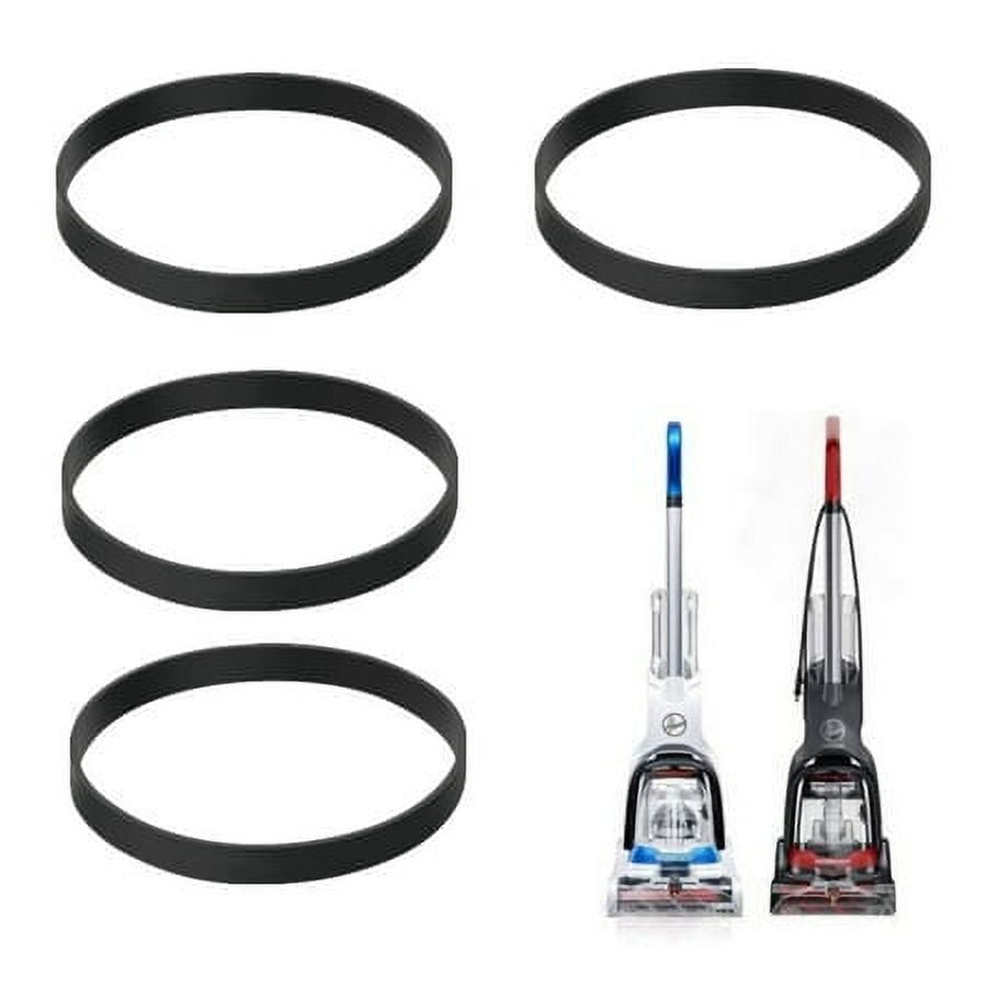 Pack of 4, HighQuality Replacement Belts for Hoover PowerDash Carpet