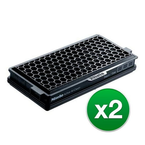 Replacement Vacuum Filter For Miele Active Air Clean HEPA filter (2-Pack)