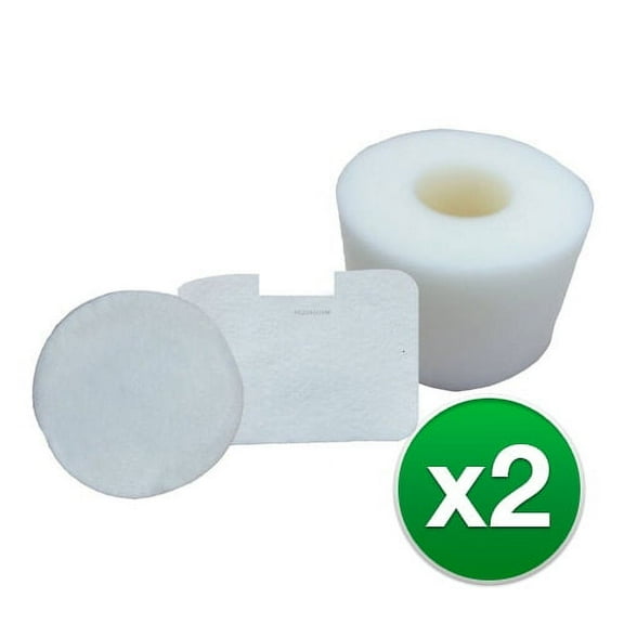 Replacement Vacuum Filter for Shark XFF36 / Foam & Felt Filter (2 Pack)