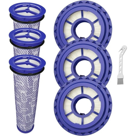 Replacement Vacuum Filters for Dyson DC41 DC65 DC66 UP13 UP20 UP30 Animal, Multi Floor and Ball animal 2 &3 Vacuums, Part 920769-01&920640-01, 3 Post HEPA Filters & 3 Pre Filters price history and forecast - Nezxeiy DC41