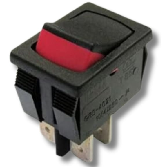 Replacement Vacuum Switch for Shop Vac - 4-Pin Rocker Switch for Vacuum Cleaner, On/Off Power Switch Compatible with Shop Vac Models 8231810, SV-8231810, QL30C, and More - (1 Pack) by ALL PARTS ETC.