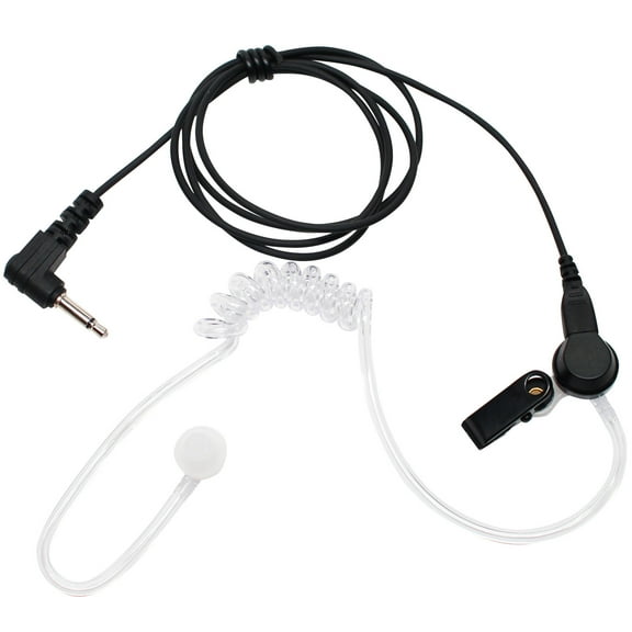 Replacement Vertex / Yaesu VX231 Listen Only FBI Earpiece - Acoustic Earphone with 3.5mm Connector For Vertex / Yaesu VX231 Radio - Headset for Security and Surveillance