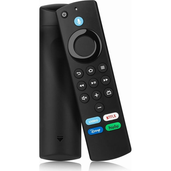 Replacement Voice Remote Control Compatible with Fire Smart TV Stick(2nd Gen/3rd Gen/Lite/4K Max/Cube), Stick 4K(1st/2nd Gen), TVs 3rd Gen, for Hisense/TCL TV, N0t -TVs