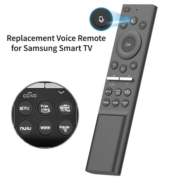 Replacement Voice Remote Control Compatible with Samsung Smart TV BN59 Universal Remote for Samsung TVs LED QLED OLED 4K UHD (with Voice Function)