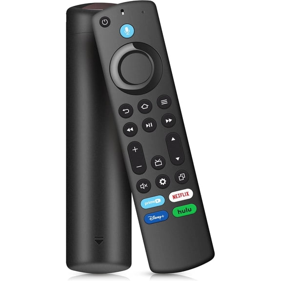 Replacement Voice Remote Control for Fire Series, TV Cube/Stick, Compatible with 4K Max/4K (1st/2nd n), (2nd/3rd n)/Lite/HD, Fit for Insignia/Pioneer Hisense and TCL Smart TV