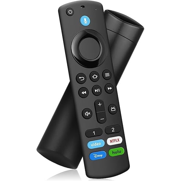 Replacement Voice Remote Control Fit for All Fires-Series TVs Stick & Cube, Smart Tv Stick Lite, Stick (2nd Gen), TV Stick 4K, TV Cube (1st/2nd Gen), Smart TVs 3rd Gen, for Hisense, TCL Smart TVs