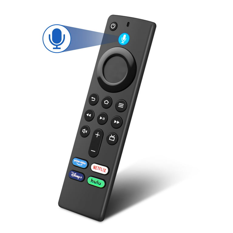 Replacement Voice Remote Control Fit for Firee TV Stick 4K, for Firee TV  Stick 2nd & 3rd Gen, for Firee TV Cube 1st & 2nd Gen (Without Batteries) 