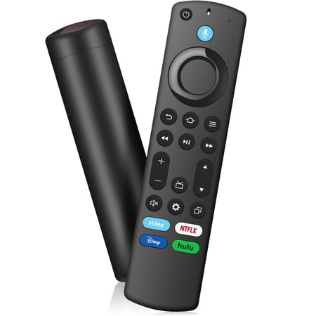 Replacement Voice Remote Control for Amz Fires TV Cube / Stick (2nd/3rd Gen) / Stick 4K(1st/2nd Gen) / Stick 4K Max / Stick Lite (1st/2nd Gen)