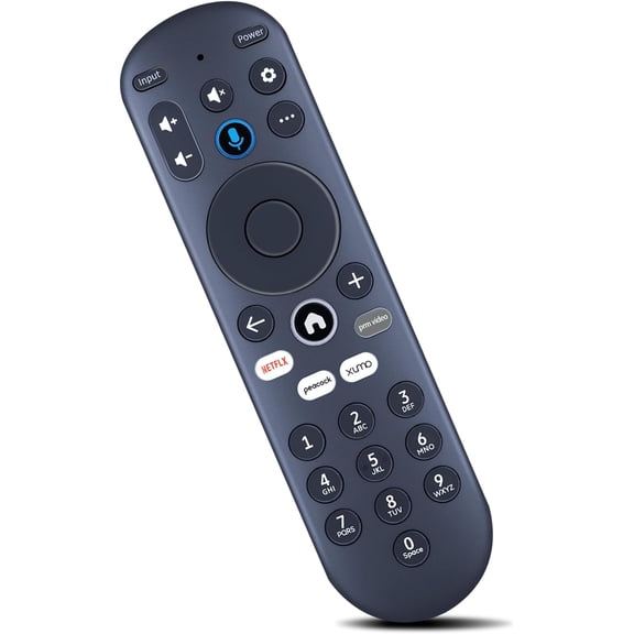 Replacement Voice Remote Control for Xumo Smart TV, Compatible for Element 4K UHD HDR Xumo TV E500AC43C E500AC50C E500AC55C E500AC65C E500AE98C E300AE24C E550AE55C E550AE75C E550AE86C