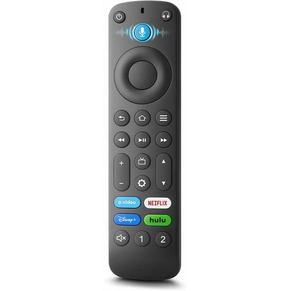 Replacement-Voice-Remote-Control for TV-Stick/Cube and for Insignia/Toshiba/Pioneer/AMZ Smart TVs