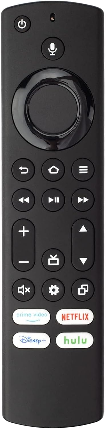 Replacement Voice Remote Control for Insignia TVs, Toshiba TVs, Pioneer ...