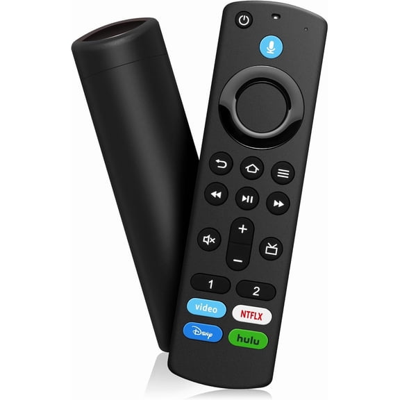 Replacement Voice Remote fit for All Fires Series TV Lite,TVs Stick/Cube,and Universal TV Remote fit for Insignia/Toshiba/Pioneer/Hisense/TCL Smart TVs
