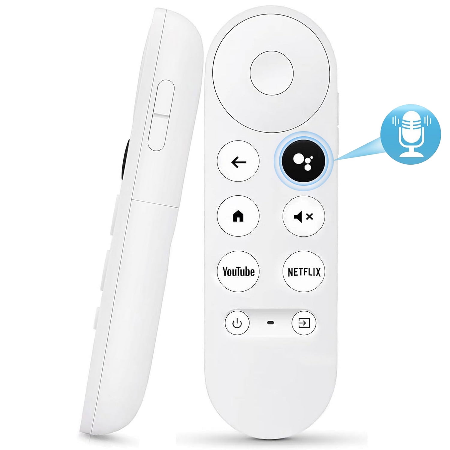 Gmatrix Replacement Voice Remote Control for Google Chromecast 4K