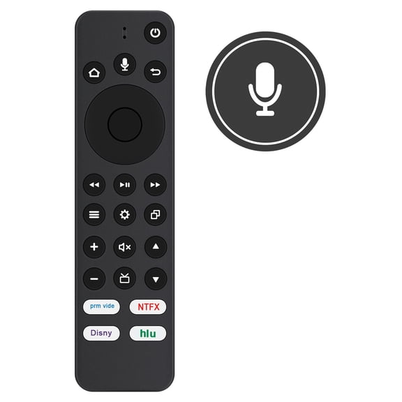 Replacement Voice Remote for HISENSE 50U6HF 58U6HF 65U6HF 75U6HF NS-32F202NA23 NS-42F201NA23 58U6HF 50U6HF Smart TV