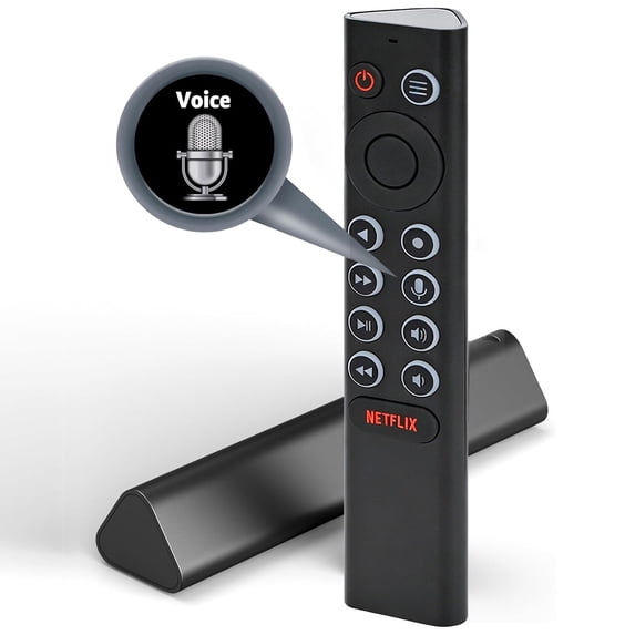 Replacement Voice Remote for NVIDIA Shield TV 2015/2017/2019, P3700 Bluetooth & IR TV Control, Backlit Buttons & Google Assistant
