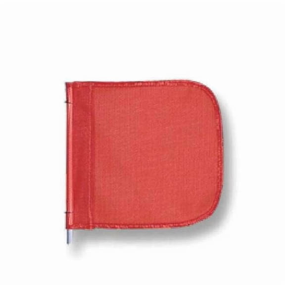 Checkers Industrial Safety Products FS9024-O Warning Flag for Whip, Orange