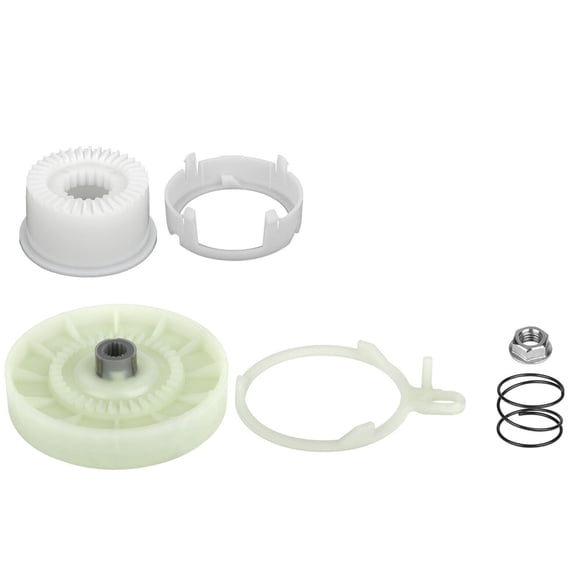 Replacement Washer Pulley Clutch Kit for Whirlpool Washing Machine DIY Installation, Drive Pulley and Cam Replacement