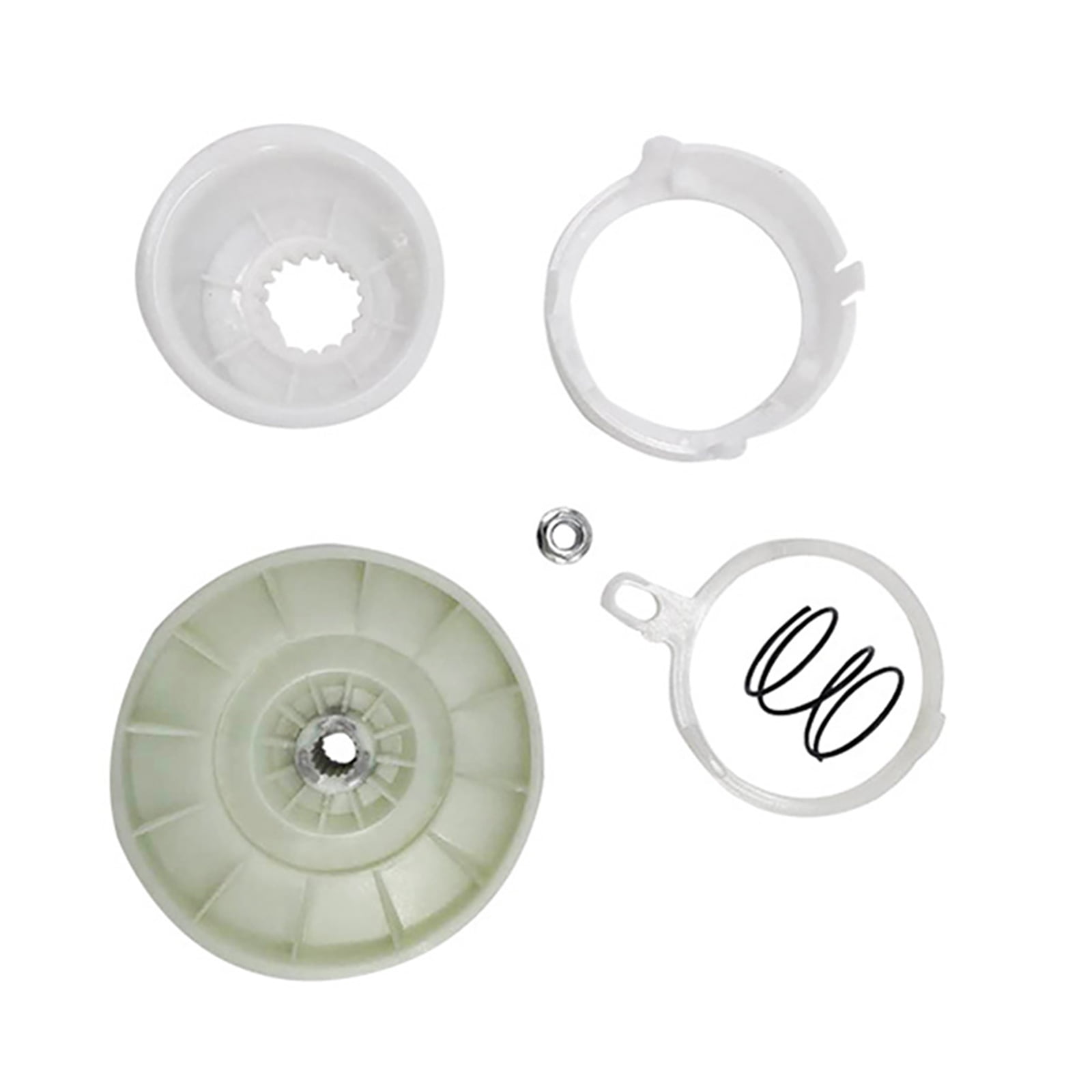 Replacement Washer Pulley Clutch Kit for Whirlpool Washing Machine DIY Installation, Drive Pulley and Cam Replacement