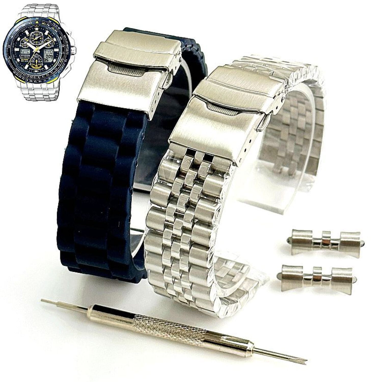 Citizen Blue Angels Skyhawk A-T JY0040-59L U600-S052190 Watch Band
