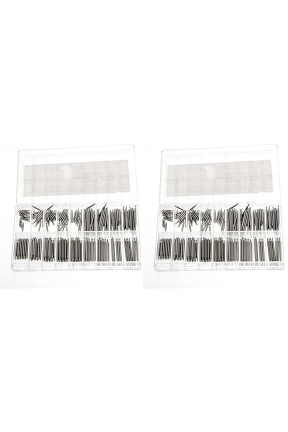 Watch Band Link Pins Stainless Steel Spring Bars 2Pcs