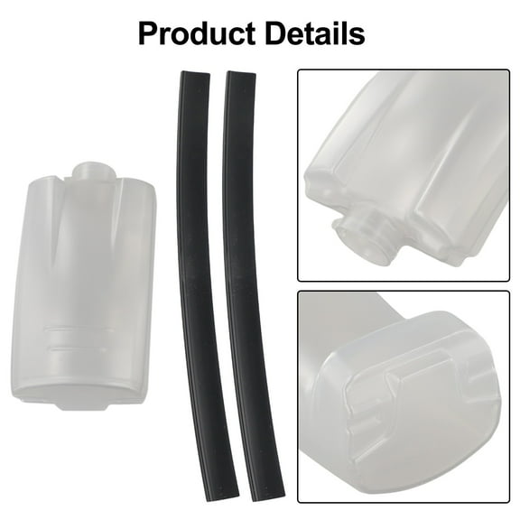 Replacement Water Tank And Squeegee Lips Set For Vacuum Cleaner, Plastic Leakproof Design, 143X77x26 Mm Tank With 280 Mm Lips, Easy Installation