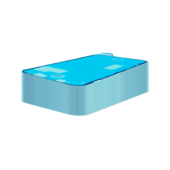 Replacement Waterproof LCD Adhesive Seal Compatible For iPhone 12 (50 Pack)