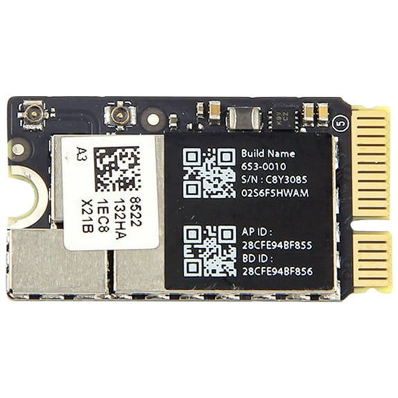 Replacement WiFi Bluetooth Card BCM943224PCIEBT2 Compatible With MacBook Air A1369 A1370 (2010-2011)