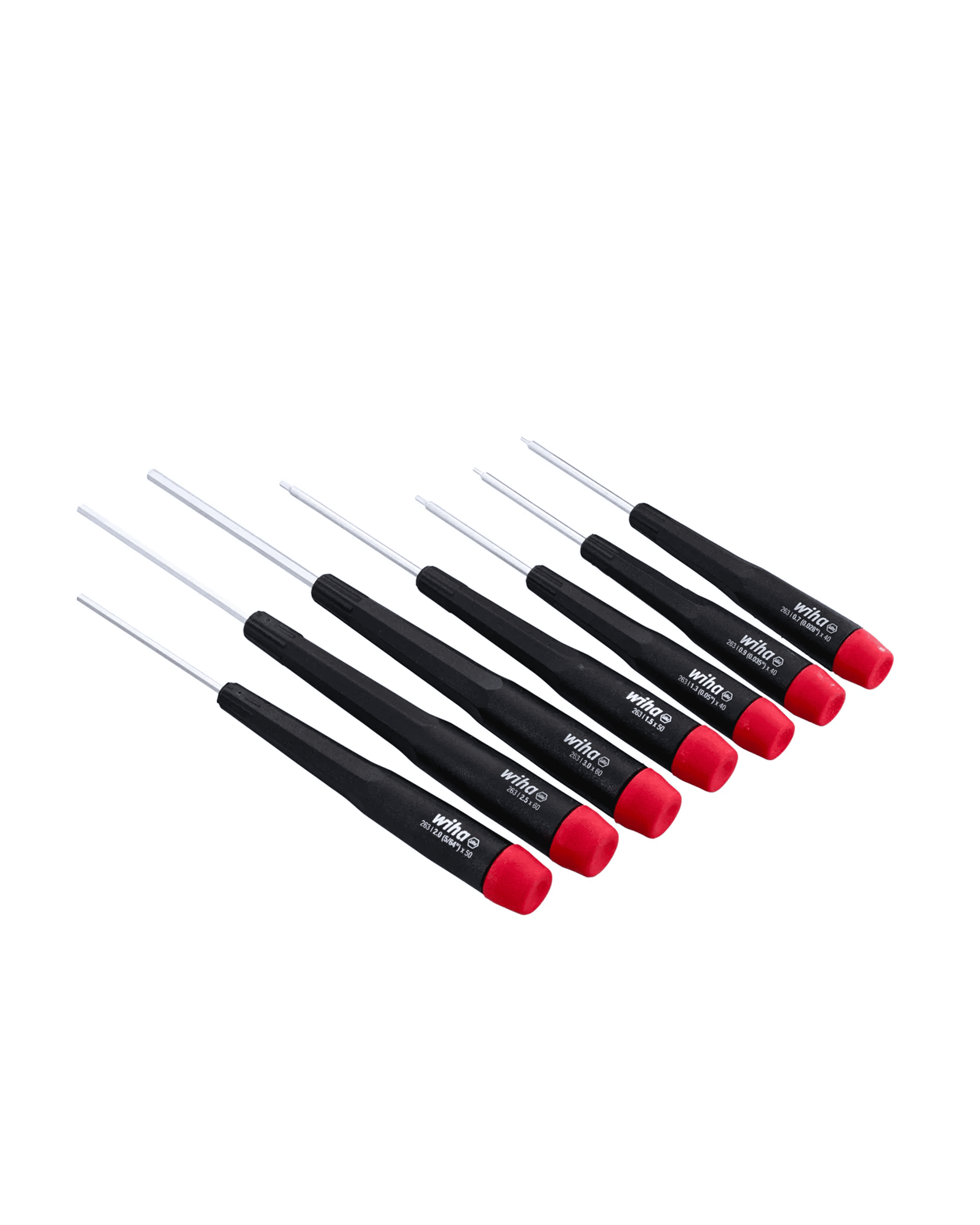Replacement Wiha 7 Piece Precision Hex Screwdriver Set - Metric