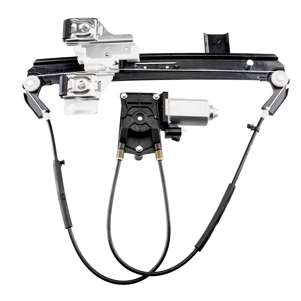 Replacement Window Regulator with Rear Right Driver Side for Chevy Tahoe 00-06, Silver