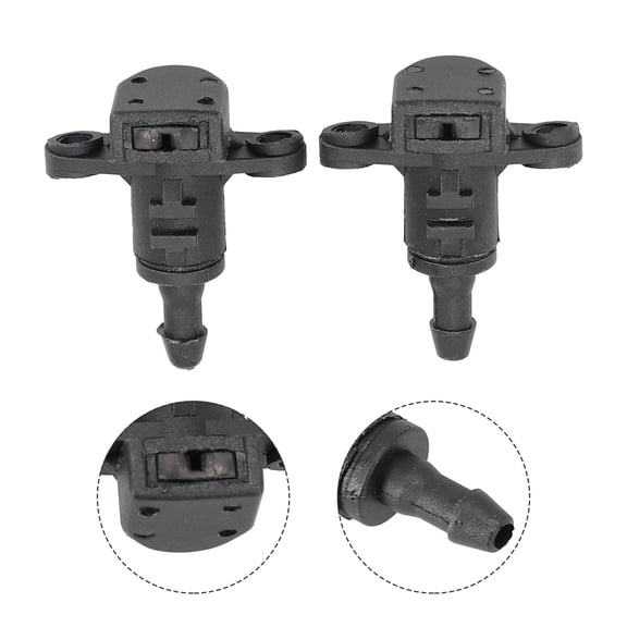 Replacement Windshield Washer Nozzles For Kia For Ceed Mk Ii For Picanto Mk Ii & For Rio Models From 2011 To 2018