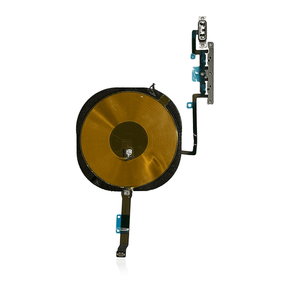 Replacement Wireless NFC Charging Flex With Power & Volume Flex Pre-Installed Compatible For iPhone 11 Pro Max